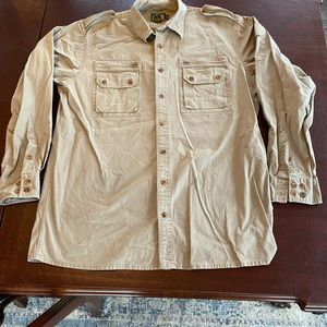 Cabelas Men’s XL tall Guidewear safari shirt